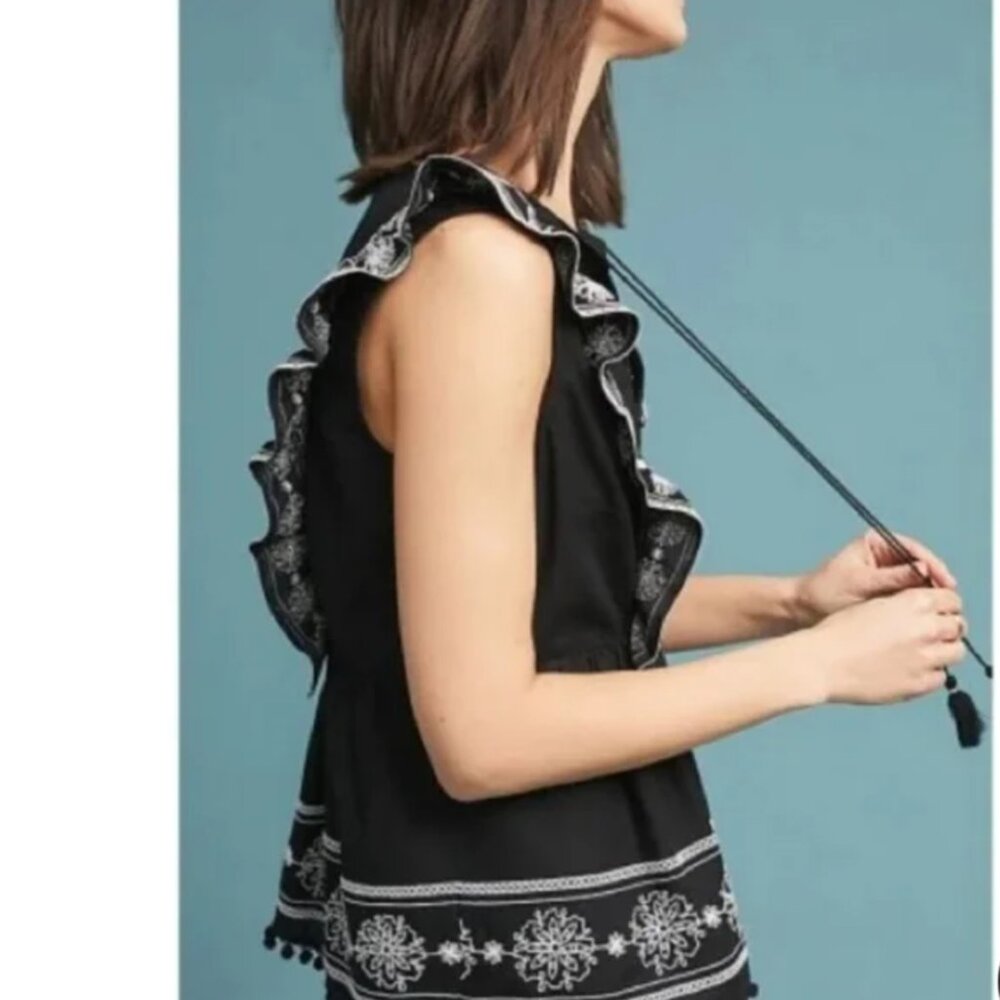NWT Anthropologie Akemi + Kin Boho Top US 2 / XS